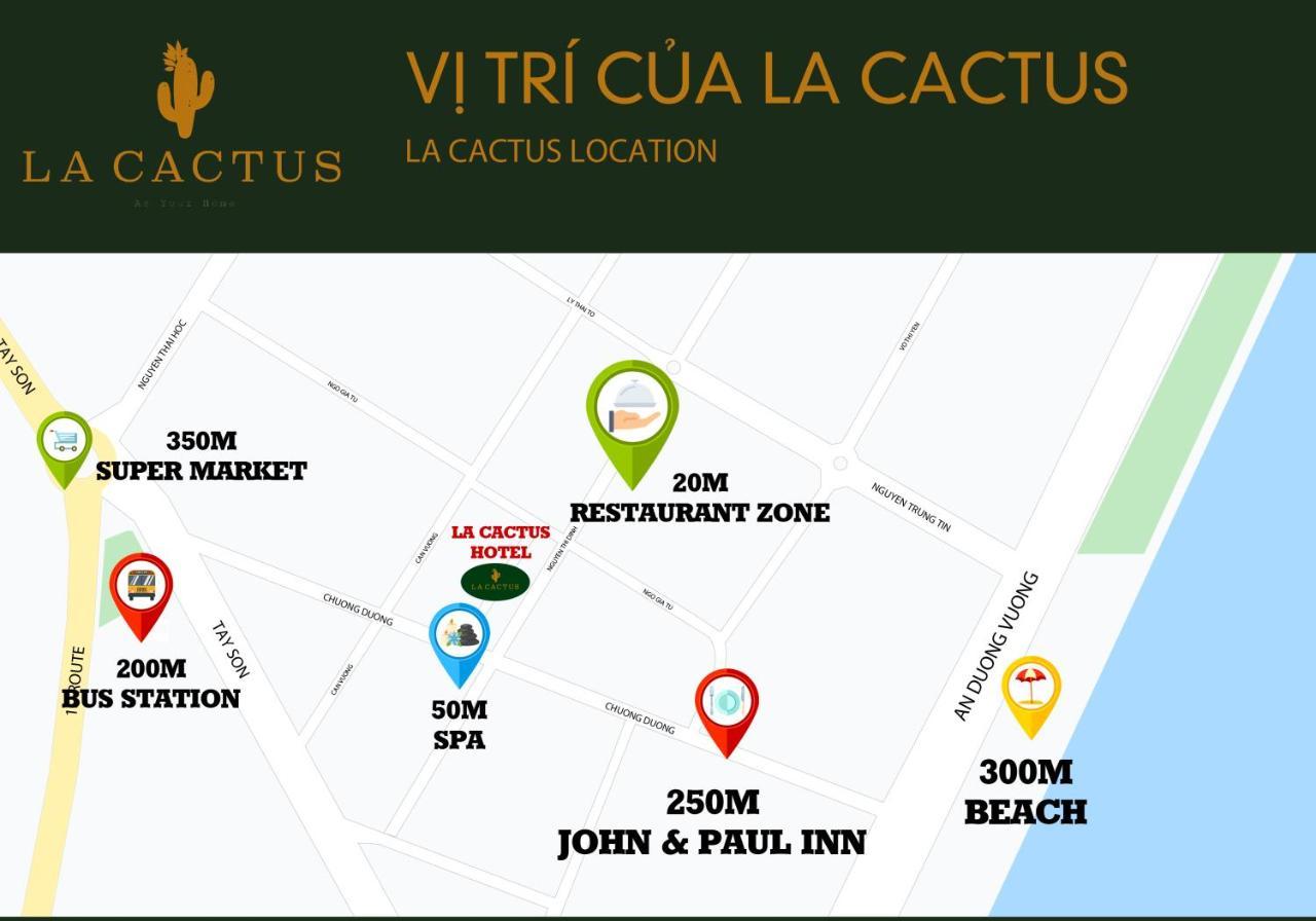 La Cactus Hotel Quy Nhơn Exterior foto